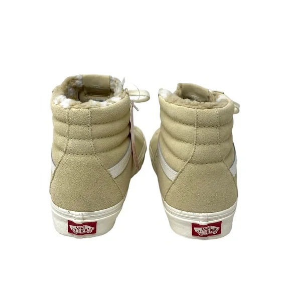 VANS Sk8-Hi Cozy Hug Biscotti Shoes Suede Sneakers Casual Women Size VN0A7Q5NBVV - Picture 8 of 11